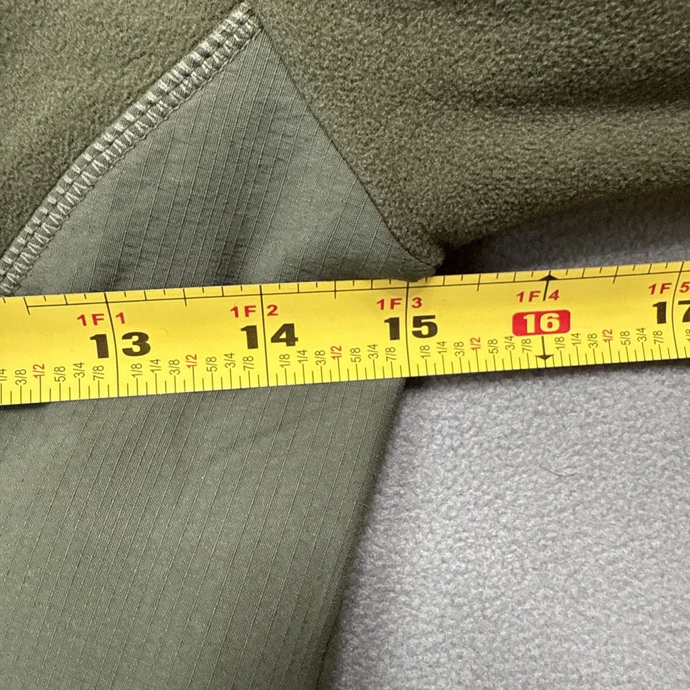 Athleta Jacket Womens Size XXS Green‎ Outlander Full Zip Hybrid Fleece Fitted - Picture 6 of 11